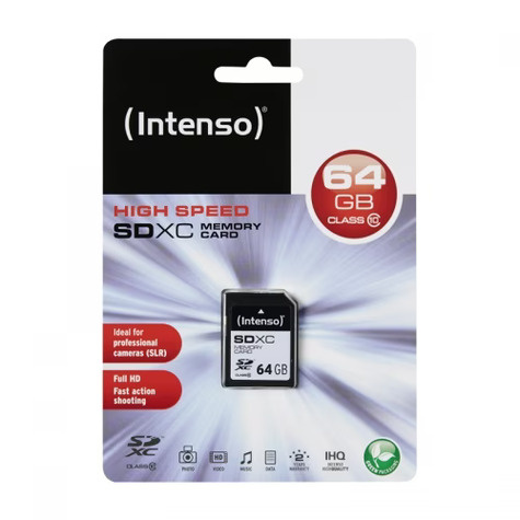 INTENSO INTENSO SD Card 64GB SDXC Class10