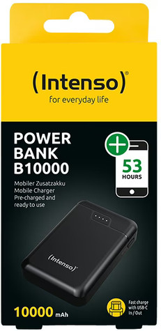 INTENSO INTENSO Power Bank B 10000 mAh Black USB-A/C