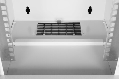 DIGITUS 10" 12U wandbehuizing, SOHO Pro 595 x 315 x 300 mm, ongemonteerd, grijs