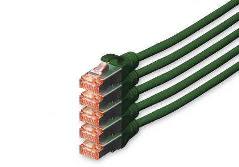 DIGITUS Professional patch cable - 10 m - green