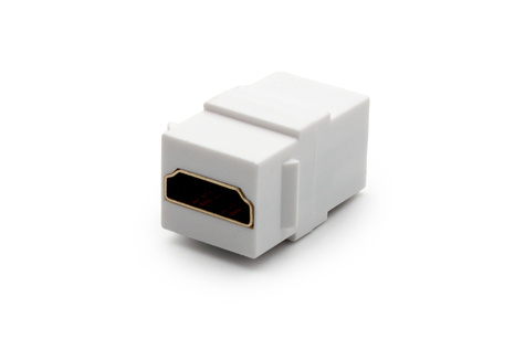 DIGITUS DIGITUS HDMI 2.0 Keystone module voor DN-93832, zuiver wit (RAL 9003)