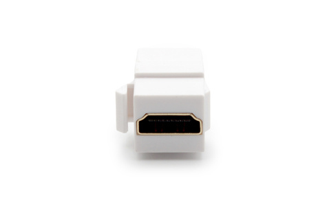 DIGITUS HDMI 2.0 Keystone module voor DN-93832, zuiver wit (RAL 9003)