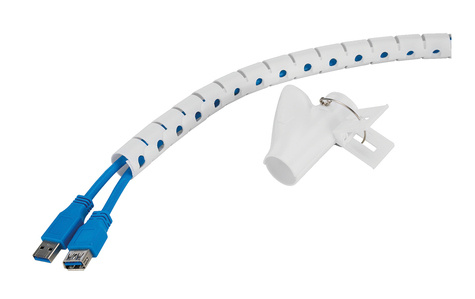 Neomounts Neomounts Spiral Cable Wrap oe20 mm. multiple cables white