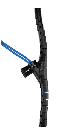 Neomounts Spiral Cable Wrap oe20 mm. multiple cables black