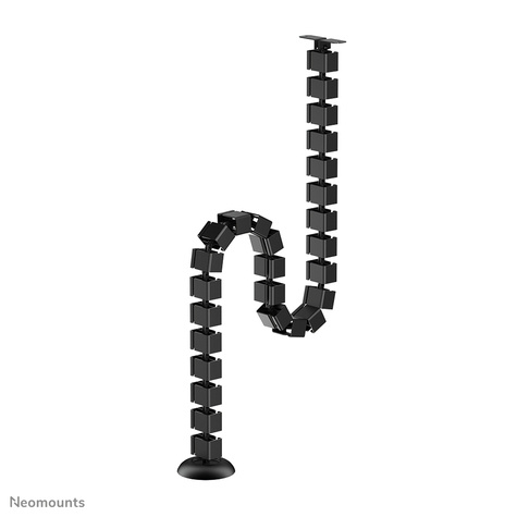 Neomounts Cable Spine Organizer for sit/stand desk frames screw mounted black