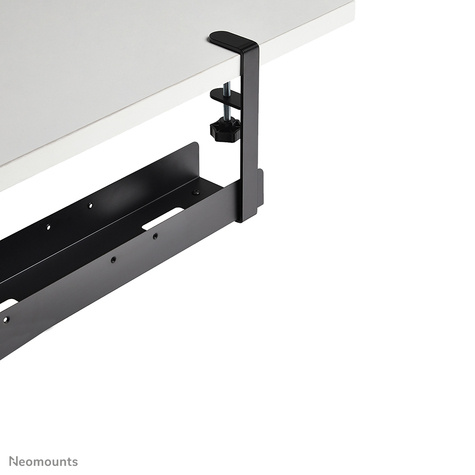 Neomounts Cable Management Tray max 5 kg. clamp-on design universalblack