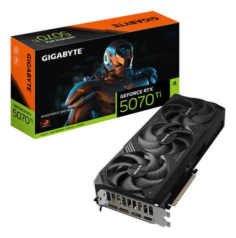 Gigabyte Gigabyte GeForce RTX 5070 Ti WINDFORCE SFF 16G - graphics card - GeForce RTX 5070 Ti - 16 GB
