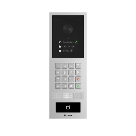 AKUVOX New SIP Intercom with Keypad and LCD
