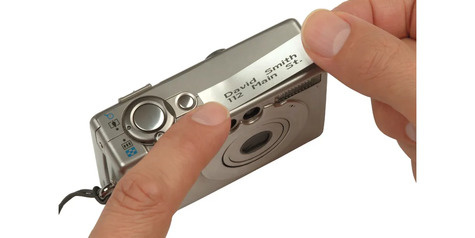 DYMO S0721730 labelprinter-tape Zwart op metallic