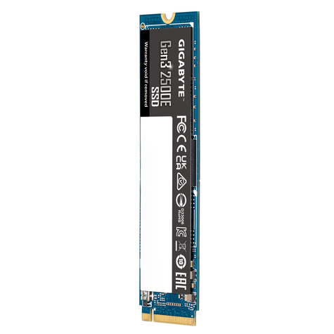 Gigabyte SSD Gen3 2500E - 500 GB - M.2 2280 - PCIe 3.0 x4 NVMe