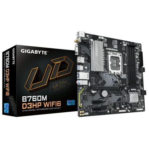 Gigabyte B760M D3HP WIFI6 (B760,S1700,mATX,DDR5)
