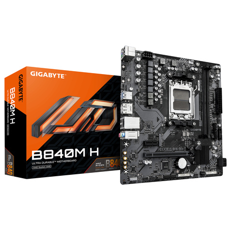 Gigabyte Gigabyte Mainboard B840M H - Micro ATX - Socket AM5 - AMD B840