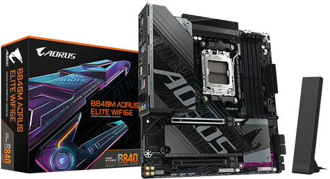 Gigabyte B840M Elite WIFI6E (B840,AM5,mATX,DDR5)