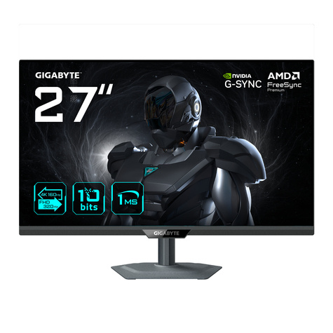 Gigabyte LED-Display G27UP - 68.6 cm (27") - 3840 x 2160 4K UHD