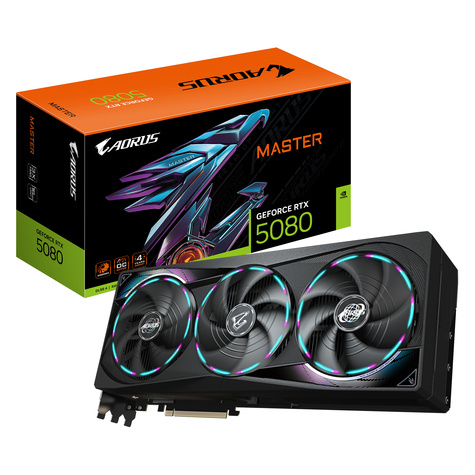 Gigabyte 5080 RTX AORUS MASTER 16GB/3xDP/HDMI