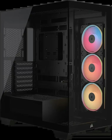 Corsair Corsair Geh Midi 3500X LXR LINK (Tempered Glass) Black
