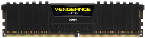 Corsair DDR4  16GB PC 3200 CL16 VENGEANCE LPX black retail