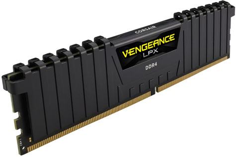Corsair DDR4  16GB PC 3200 CL16 VENGEANCE LPX black retail