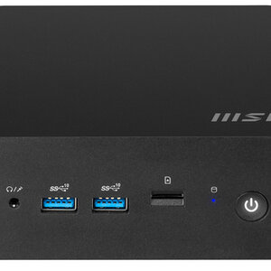 MSI MSI Black Intel SOC 3 100U Integrated Graphics N/A 2 slots - Max 64GB RAM 2*M.2 & 1*2.5i no HDD no OS 802.11AX 5 Air cooling 120W 3y