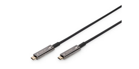 DIGITUS DIGITUS AK-330160-200-S USB-kabel USB 3.2 Gen 1 (3.1 Gen 1) 20 m USB C Zwart