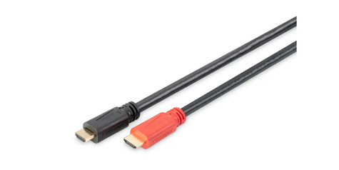 DIGITUS DIGITUS HDMI High Speed Connecting Cable with Amplifier - HDMI Type-A Male/HDMI Type-A Male - 30 m