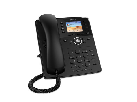 Snom Snom Global D735 Customized   Desk Telephone Black