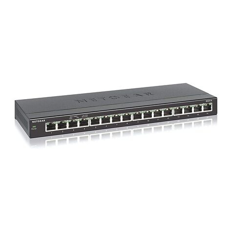 Netgear 16PT GE UNMANAGED SWITCH SOHO (GS316)
