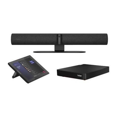 Jabra PanaCast 50 Room System MS Teams met Lenovo ThinkSmart Core en Controller