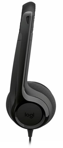 Logitech H390 USB-C Hdst-MIDNIGHT