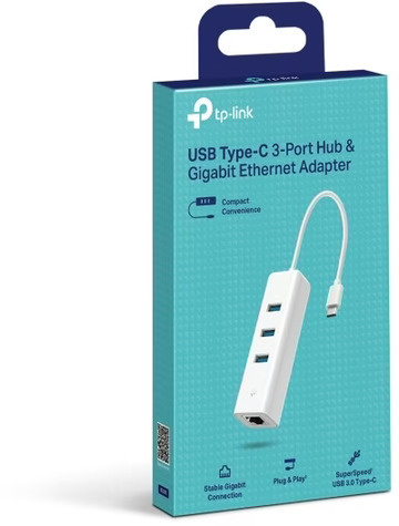 TP-Link USB Type-C 3-Port Hub  Gigabit Ethernet