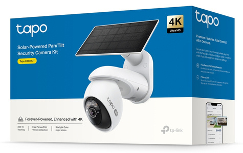 TP-Link Solar-Powered Pan/Tilt Security Camera
