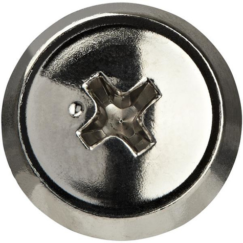 STARTECH 12-24 Server Rack Screws - 50 pack - Nickel-plated - Schroeven voor rek - zilver - Amerikaanse overheid (pak van 50 stuks)