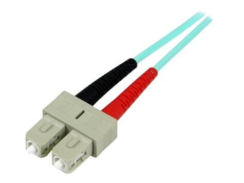 STARTECH 1m OM3 Multimode Fiber Cable LC/SC UPC