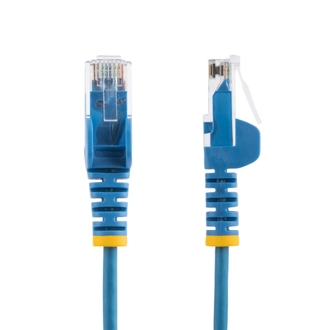 STARTECH 25cm Blue Slim CAT6 Ethernet Cable
