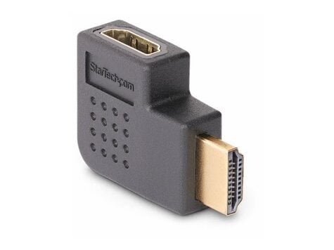 STARTECH Right Angle HDMI 2.0 Adapter M/F 4K60