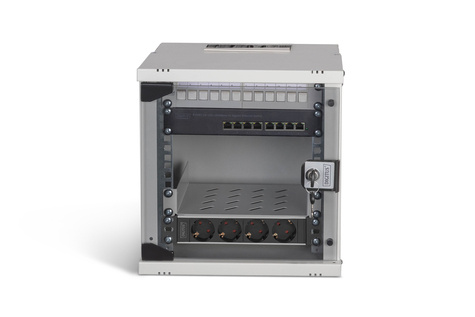 DIGITUS DN-49100-SET rack 6U Wandrek Grijs