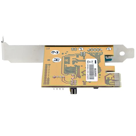 STARTECH PCI Express Serial Card, PCIe to RS232 (DB9) Serial Interface Card, PC Serial Card with 16C1050 UART, Standard or Low Profile Brackets