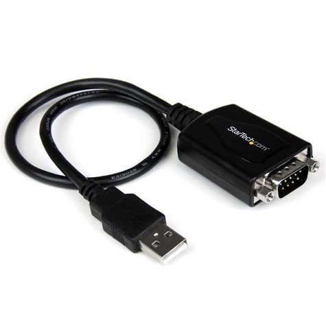 STARTECH Professionele USB naar 1 Seriële Poort Adapterkabel met COM-behoud - Seriële adapter - USB - RS-232 - zwart