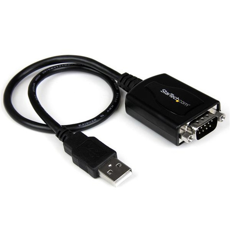 STARTECH STARTECH Professionele USB naar 1 Seriële Poort Adapterkabel met COM-behoud - Seriële adapter - USB - RS-232 - zwart