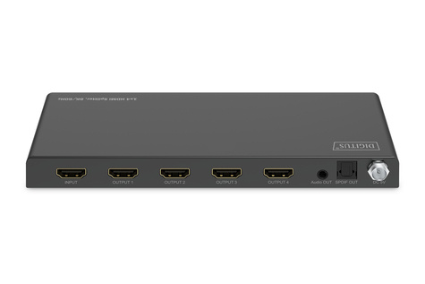 DIGITUS DS-55340 video splitter HDMI 4x HDMI