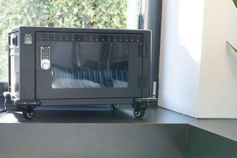 DIGITUS Mobile charging cabinet for tablets up to 14 inch
