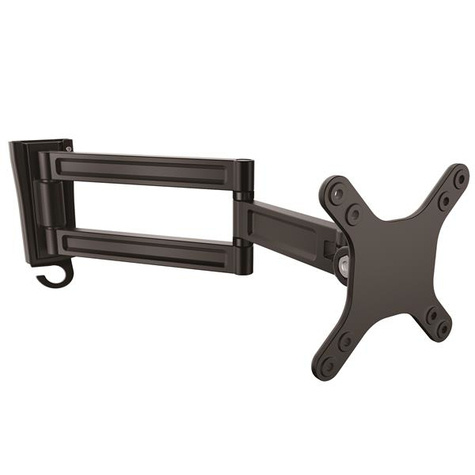 STARTECH STARTECH Muurbeugel - dubbel scharnierende  monitor arm - voor VESA schermen of platte tv tot 27" (15 kg)