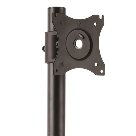 STARTECH Verticale Dual Monitor standaard - robuust staal - voor VESA geschikte monitors tot 27 inch