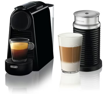 DeLonghi DeLonghi Nespresso Essenza Mini & Milk by Delonghi EN85.BAE Black