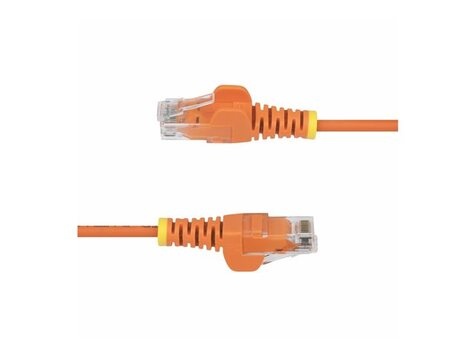 STARTECH 2m Orange Slim CAT6 Ethernet Cable