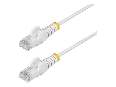 STARTECH STARTECH 25cm White Slim CAT6 Ethernet Cable