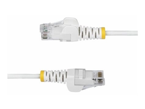 STARTECH 25cm White Slim CAT6 Ethernet Cable