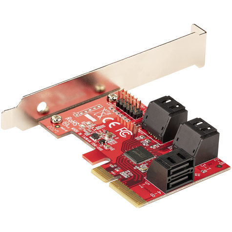 STARTECH SATA PCIe Card/Controller Card 6 Ports