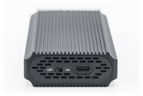 DIGITUS USB-behuizing voor harde schijf, extern, NVMe 40 Gbps, USB 4.0, aluminium, gereedschap