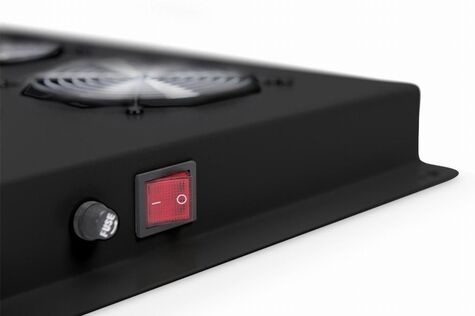 DIGITUS Professional Unique DN-19 FAN-6-SRV-B rack fan tray